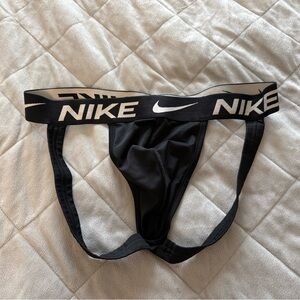 nike jockstrap black